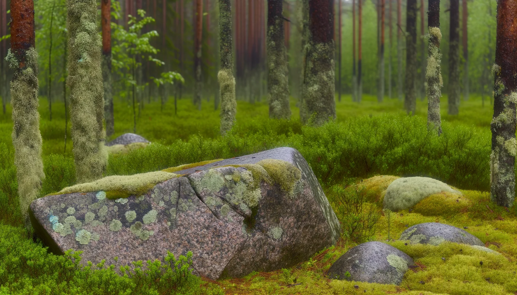 Сейд Бегемот на Воттовааре — деталь каменного силуэта