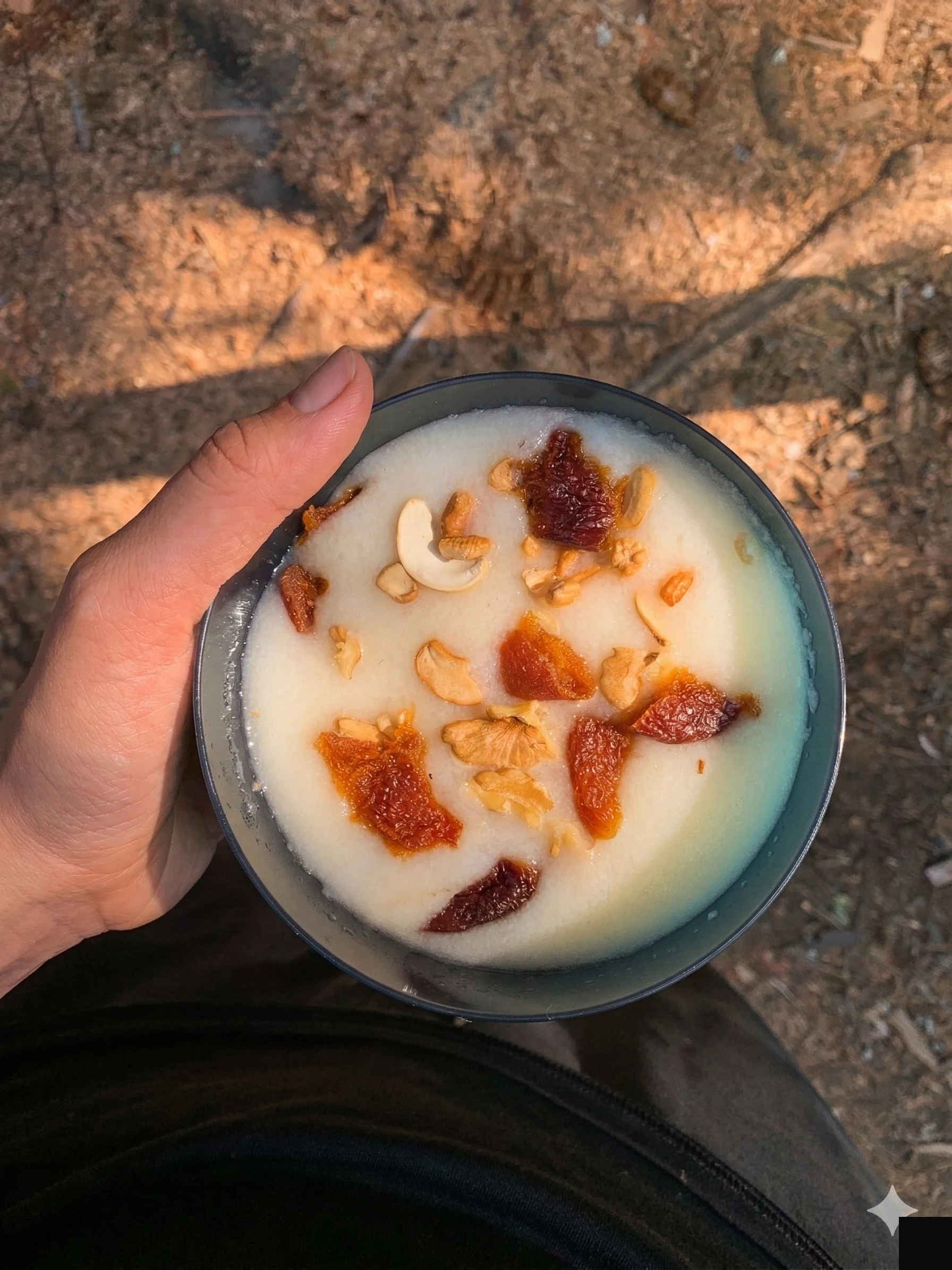 Каша с орехами и сухофруктами — завтрак