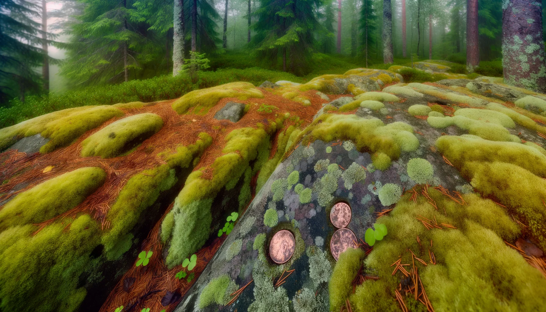 Малый Денежный сейд — монеты в каменной чаше на Воттовааре