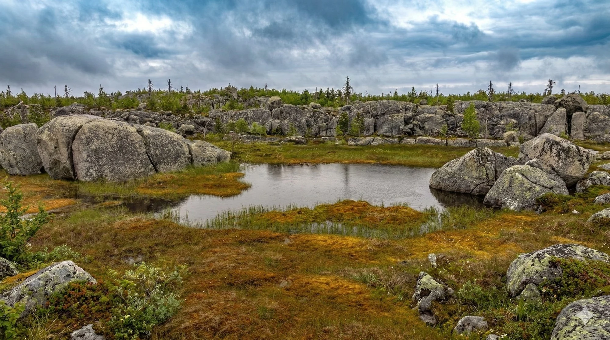 Озеро Глаз Воттоваары