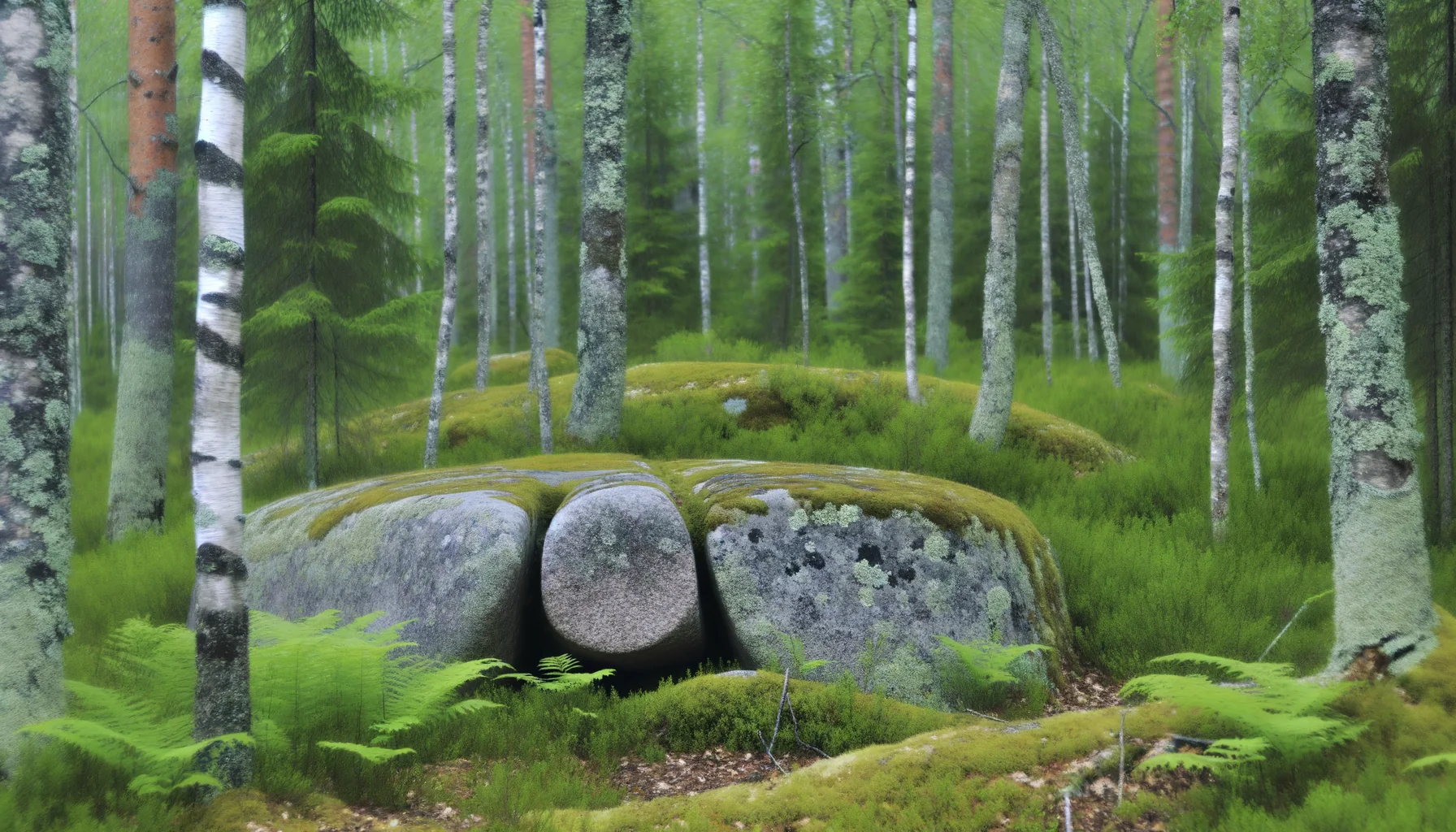 Сейд Любви (второй) — общий вид природной скульптуры пары