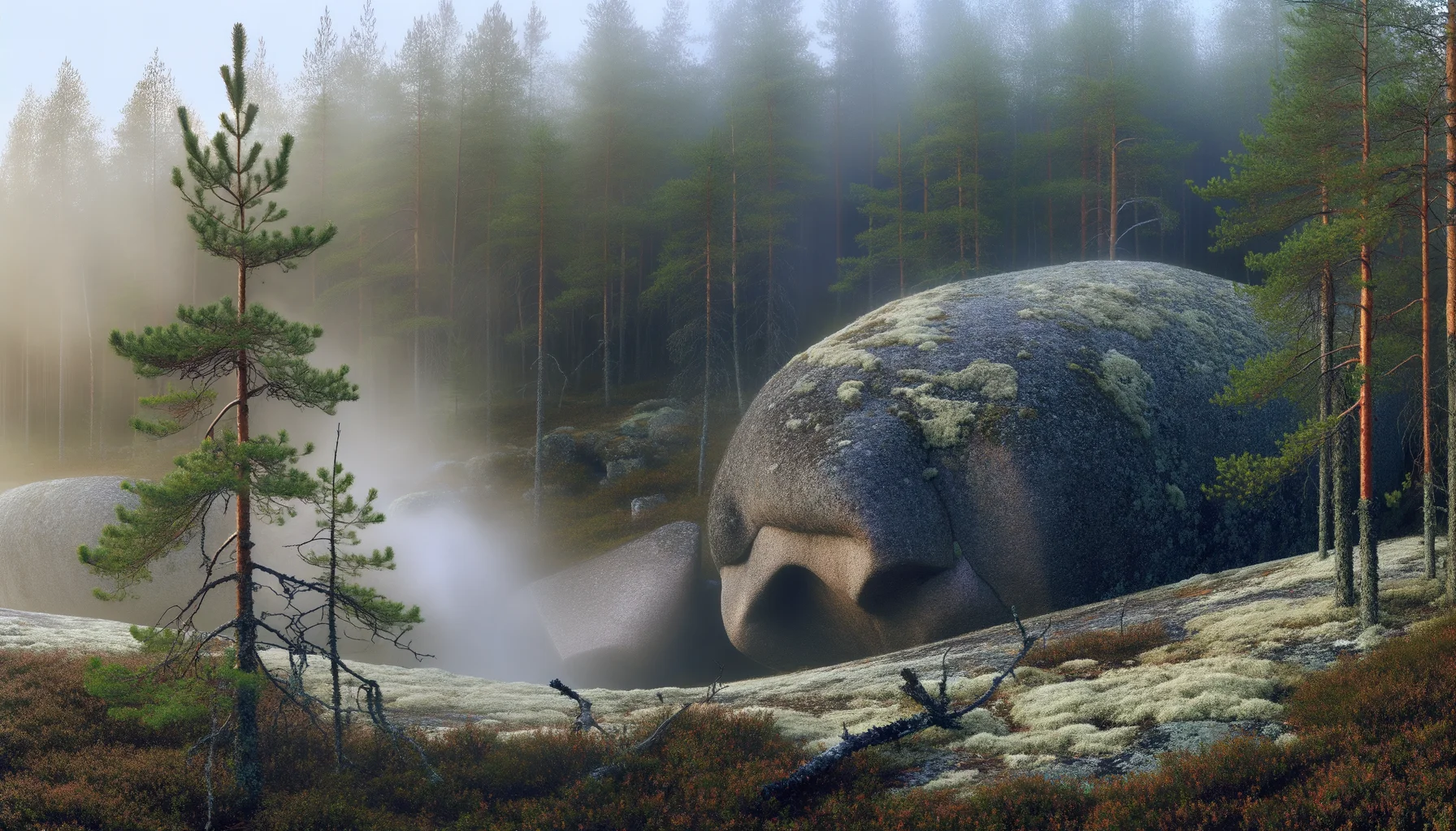 Сейд Бегемот — округлый камень на Воттовааре