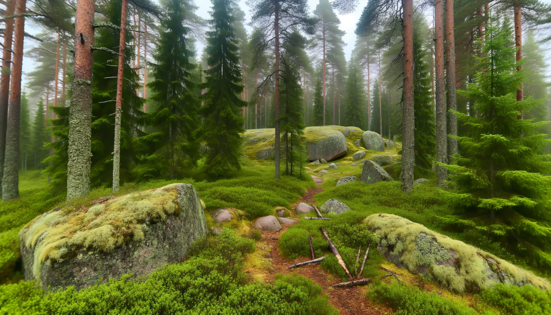 Денежный сейд — общий вид гранитной плиты, Воттоваара