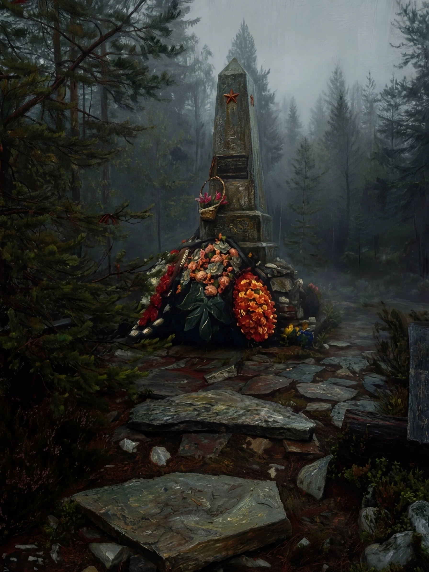 Гора смерти на горе Воттоваара