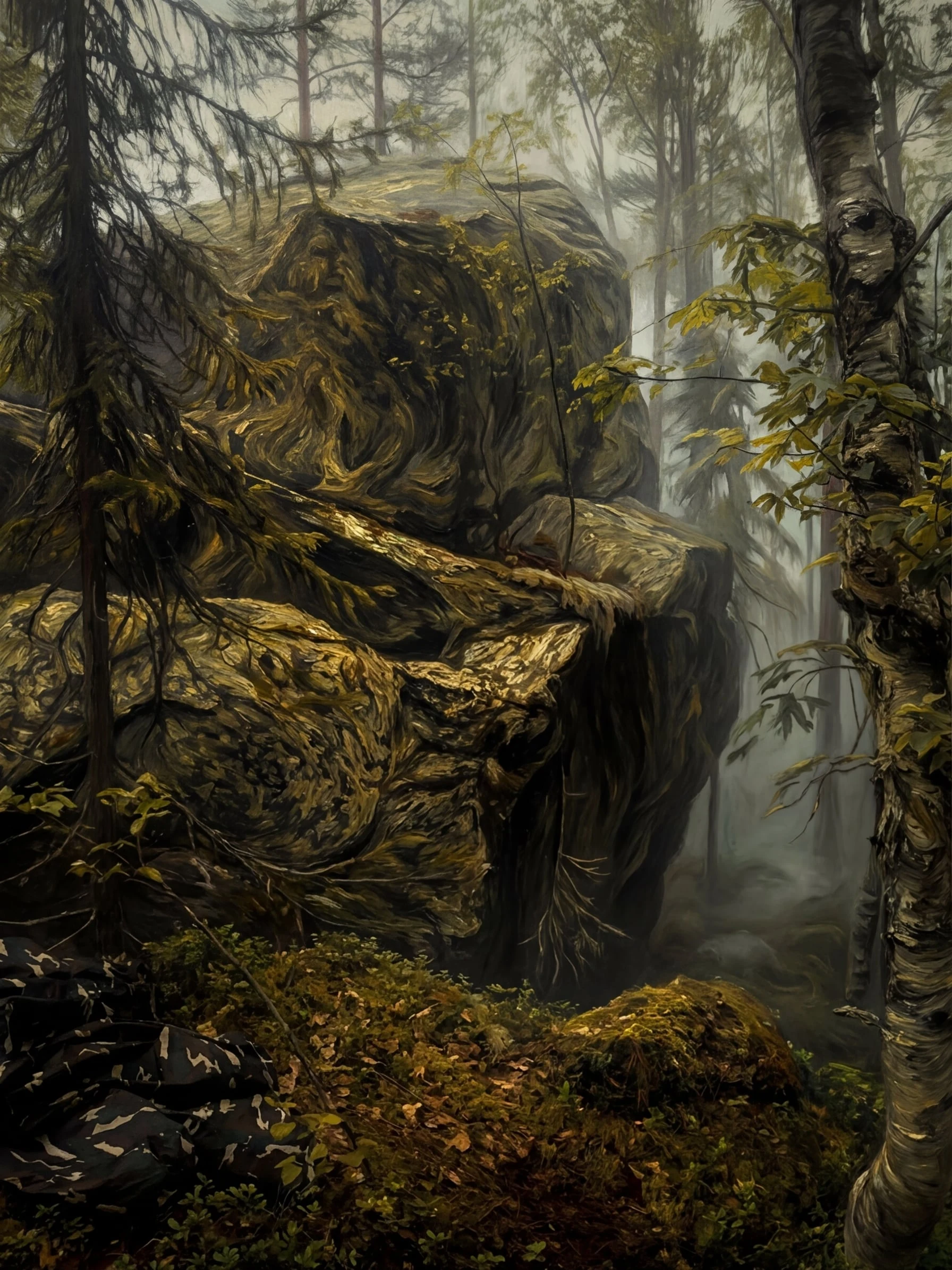 Хозяин — главный дух горы Воттоваара