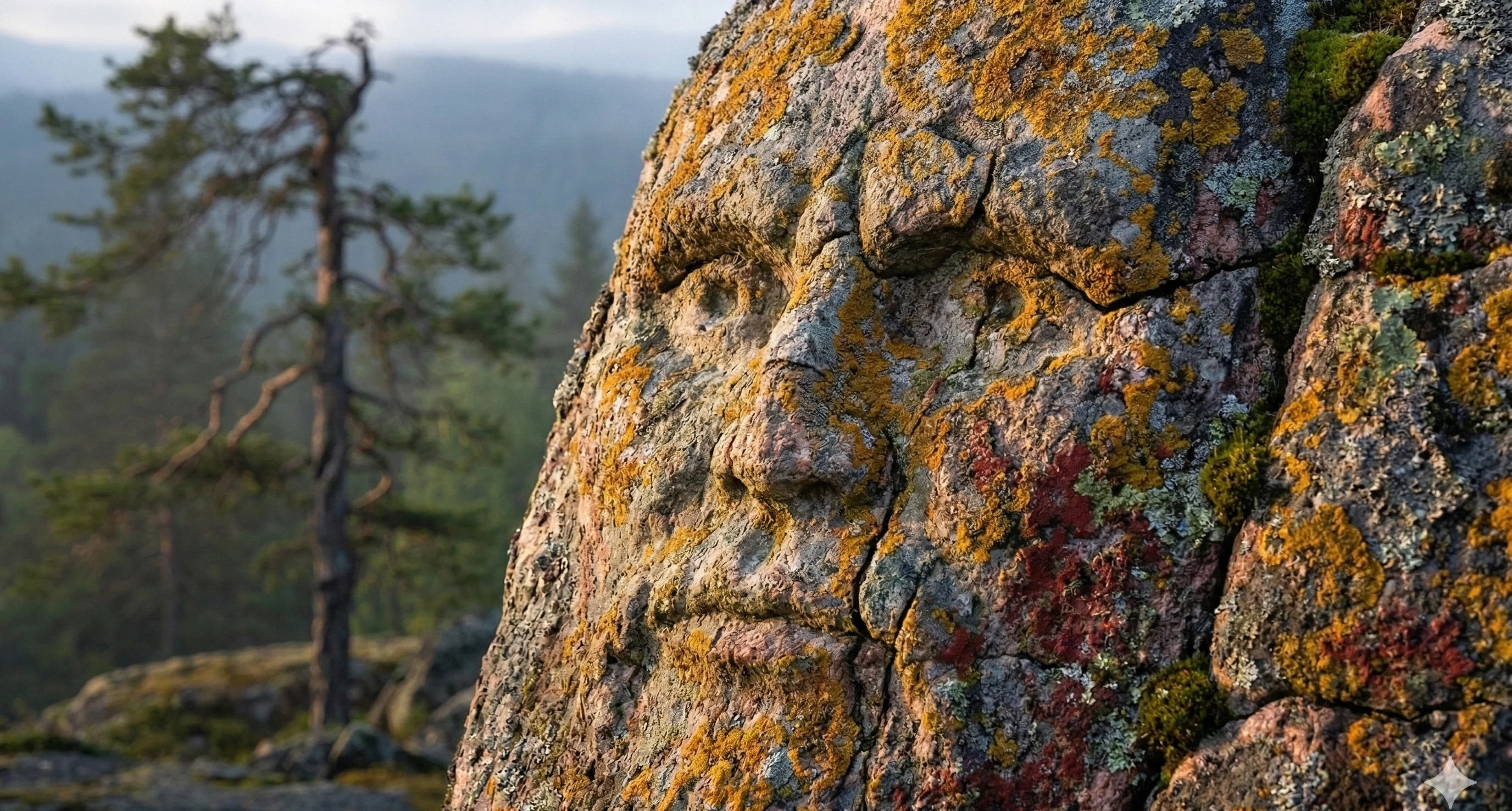 Сейд Макоши — природные черты лица на камне, Воттоваара