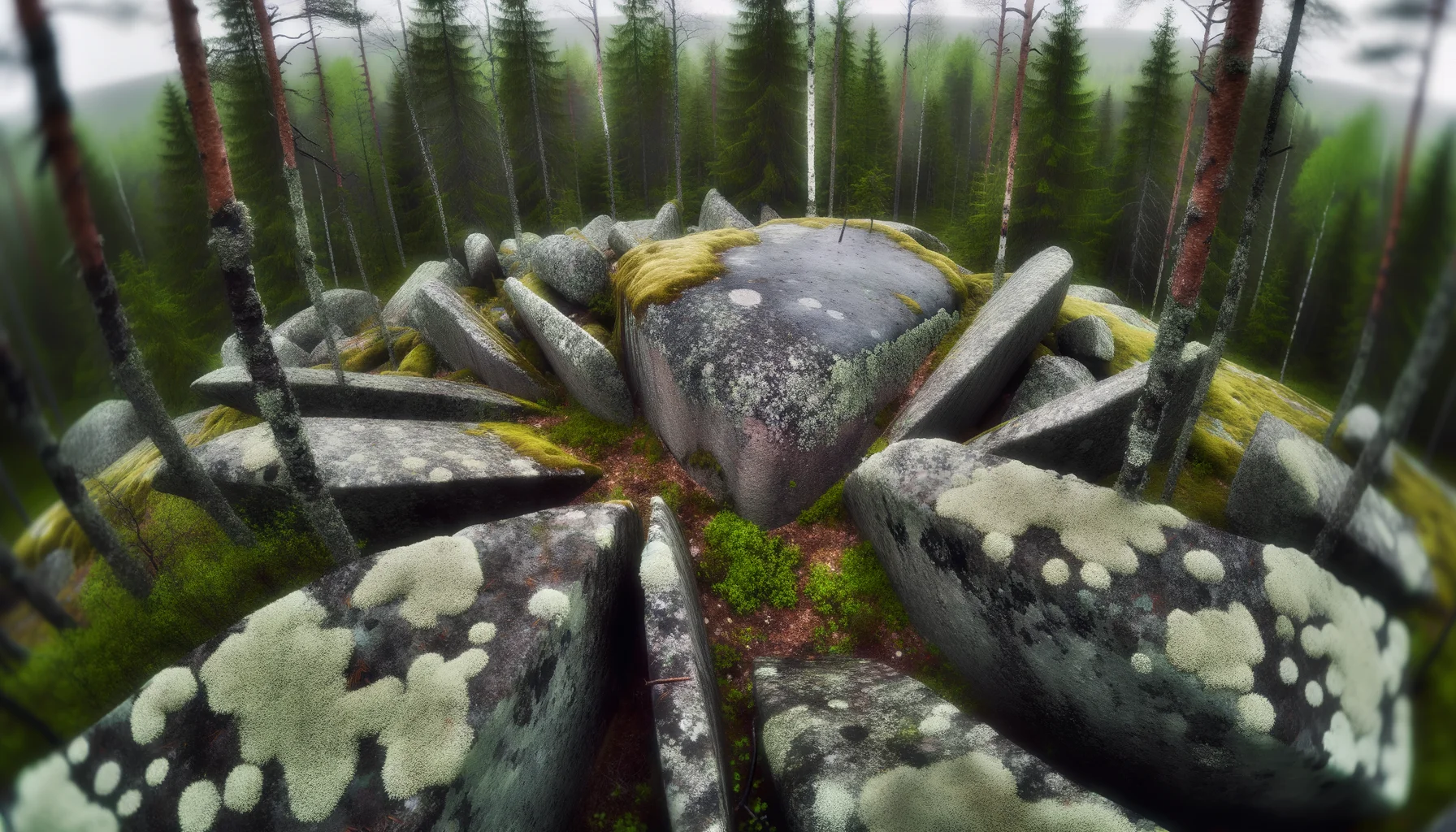 Осьминог — каменное существо Воттоваары