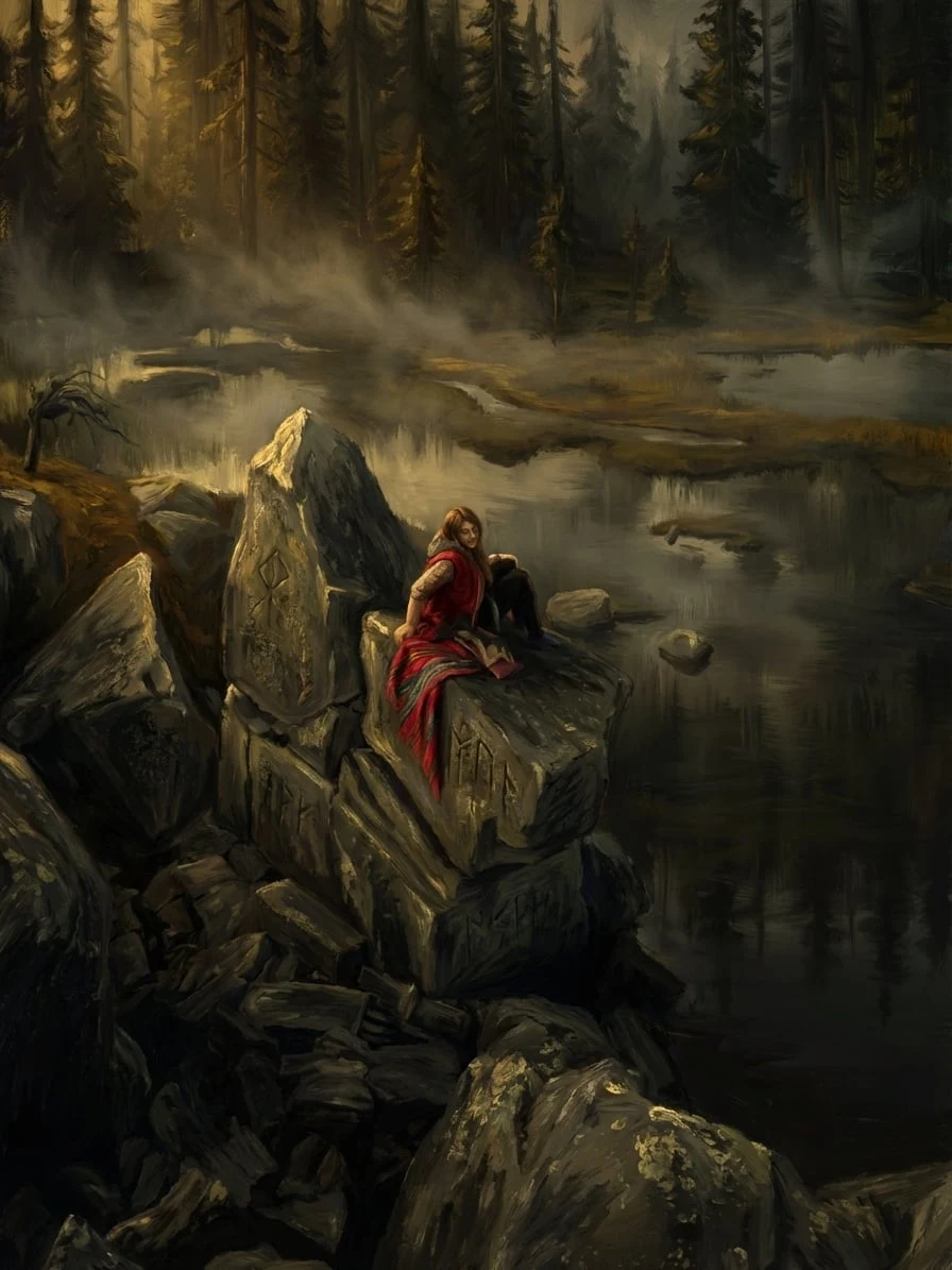 Трон Воттоваары — каменное кресло