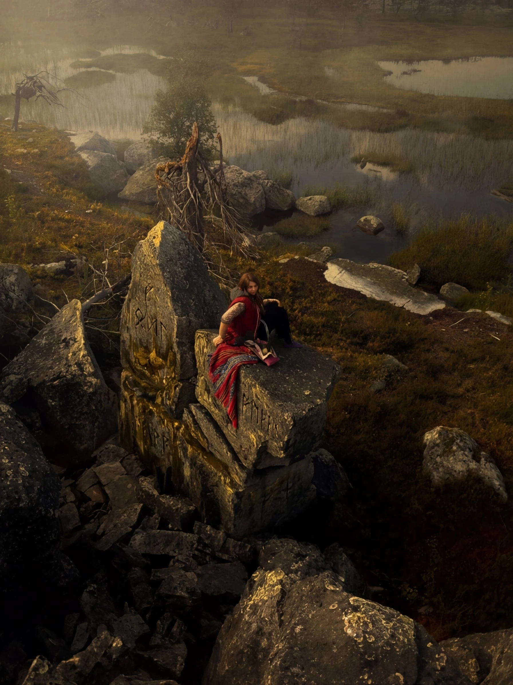 Трон — Природное каменное кресло — место власти и принятия решений