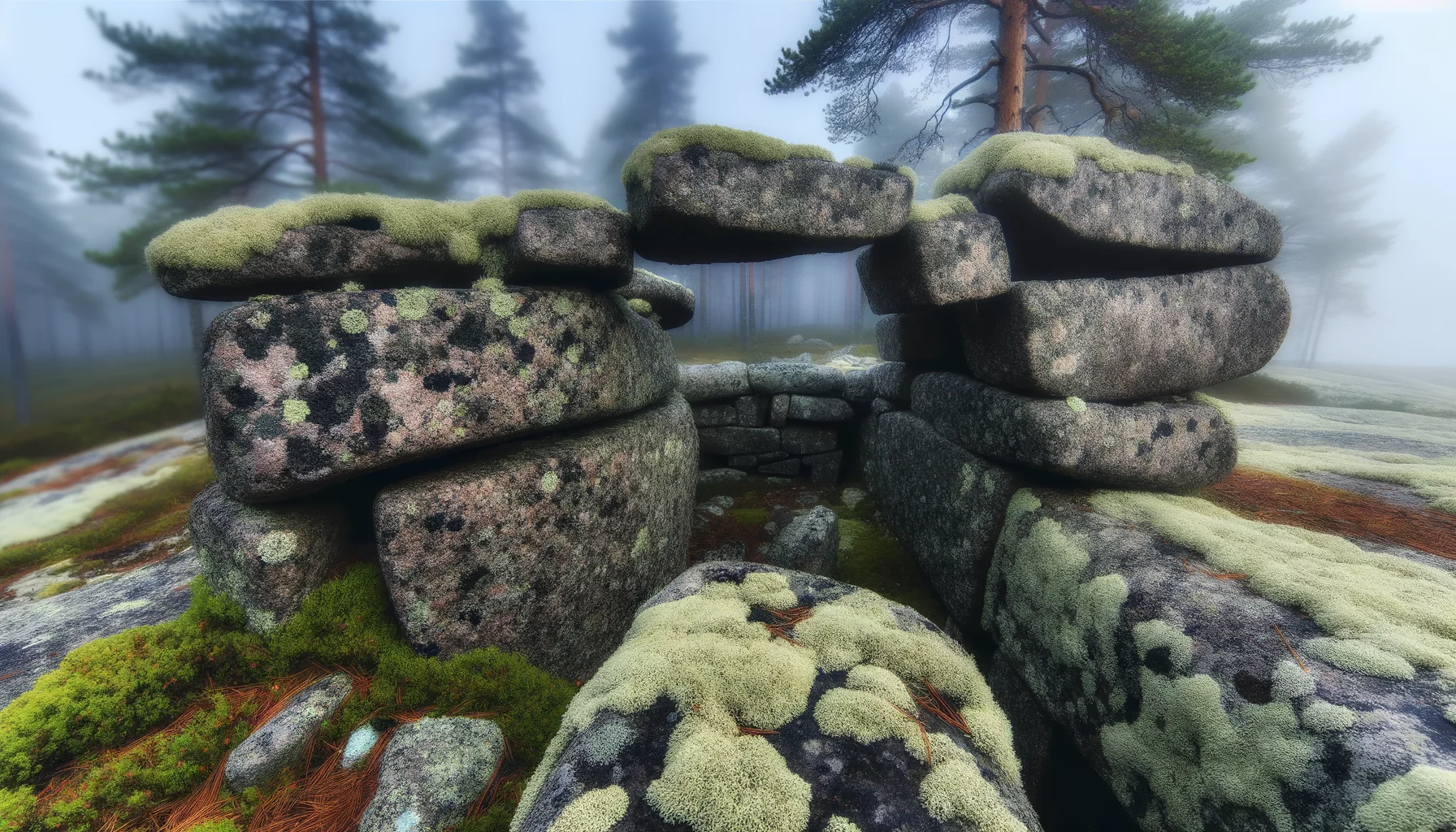 Замковый камень — природная каменная арка на Воттовааре