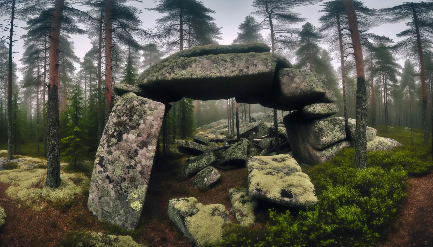 Замковый камень — арка Воттоваары