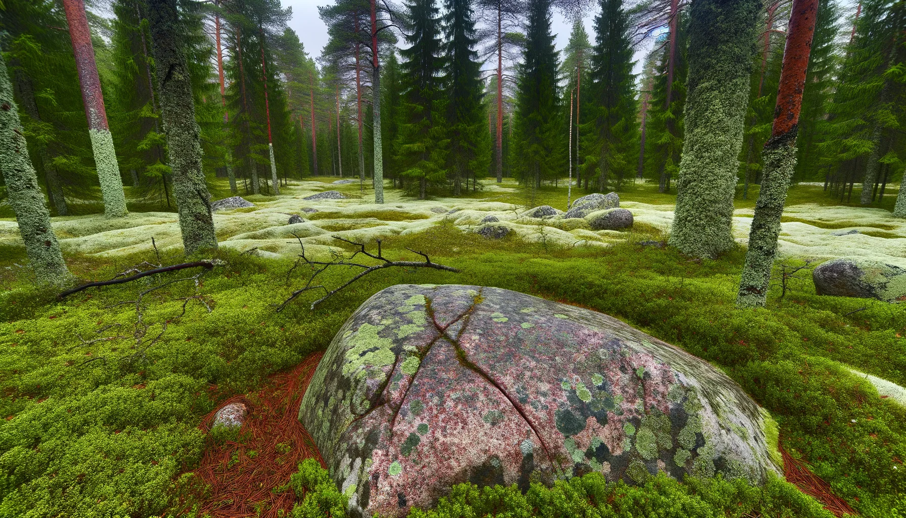 Сейд Здоровья — вид на плато Воттоваары