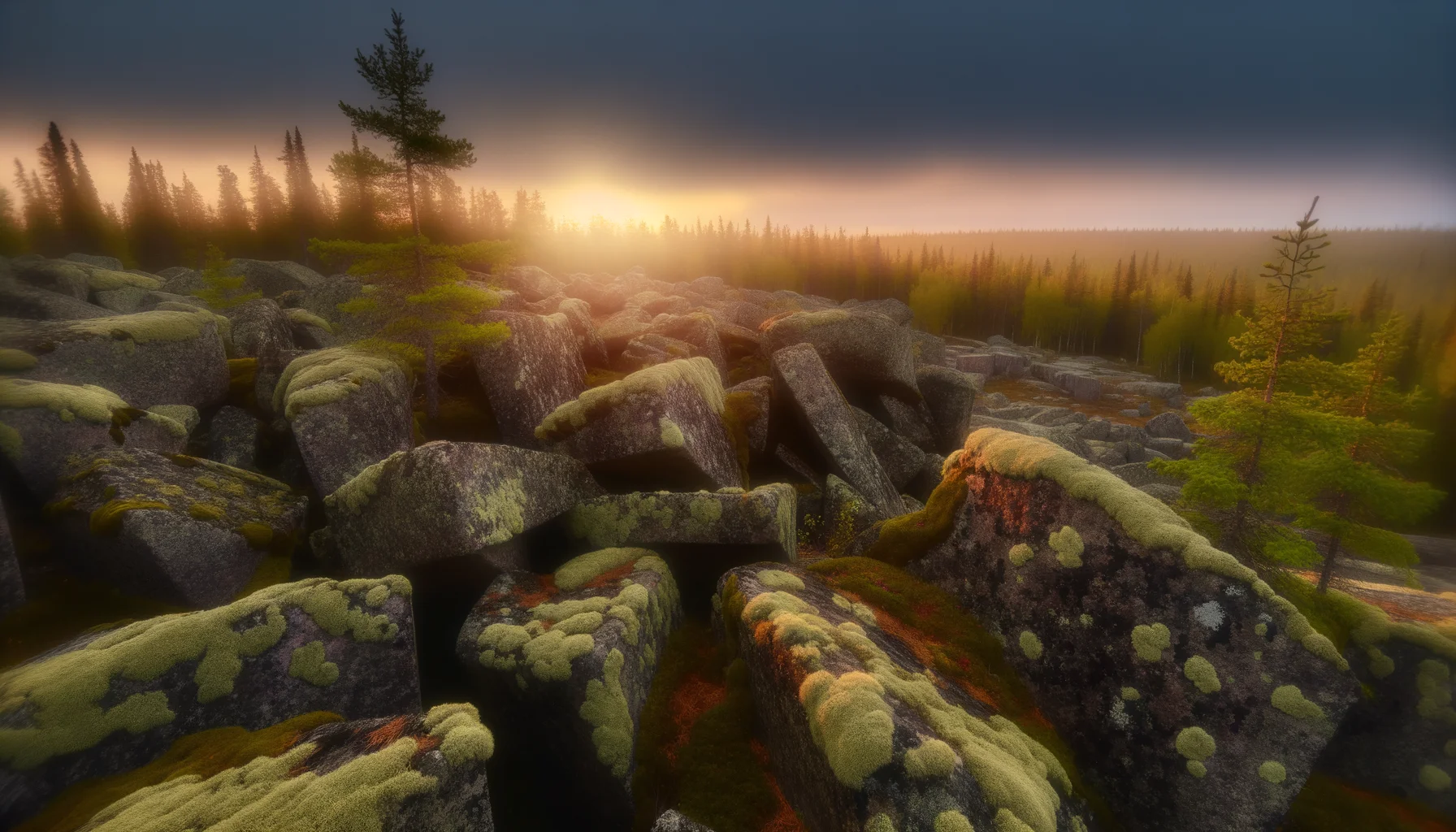 Точка рассвета — встреча солнца на Воттовааре