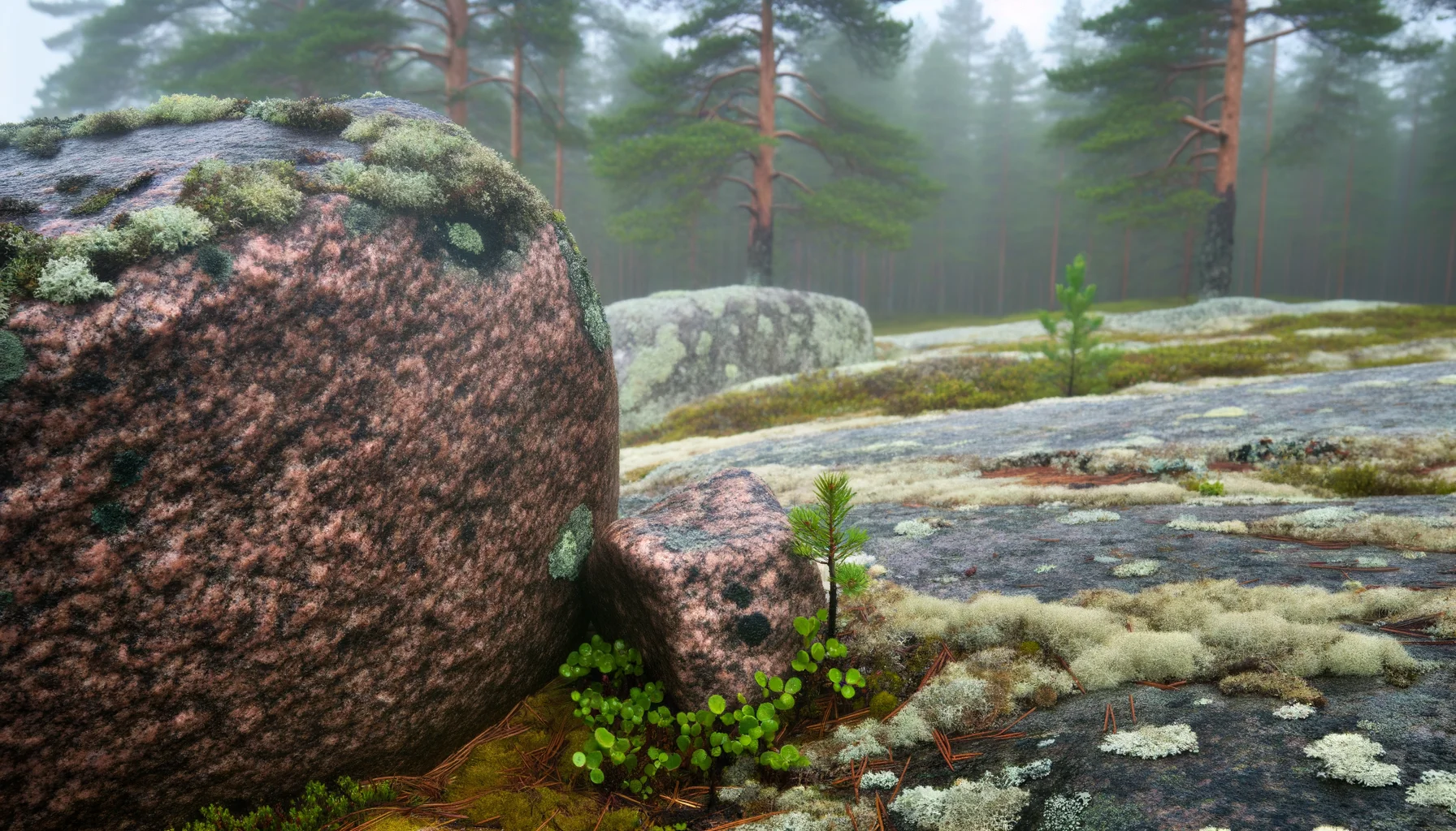 Сейд Учителя — два камня рядом на Воттовааре, учитель и ученик